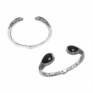 【貨物輸送無料】宝飾品・付属物 シルバースターリングブレスレットサファイアargent sterling bracelet avec saphir ab9014sp