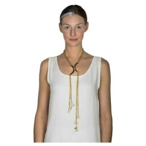 【貨物輸送無料】宝飾品・佩び物 コリアーソティールオロエリサカヴァレッティcollier sautoir oro elisa cavaletti elp190507300