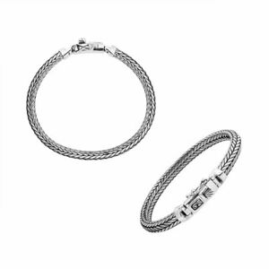 【貨物輸送無料】宝飾品・佩び物 シルバースターリングブレスレットユニシルバーargent sterling bracelet avec uni argent ab1098s191糎