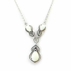 【送料無料】ジュエリー・アクセサリー ユリホワイトオパールシルバーネックレスles tresors de lily [j5713] collier argent deesse opale blanc