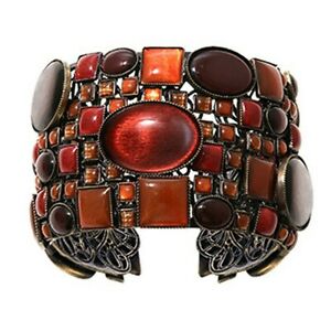 【送料無料】ジュエリー・アクセサリー コンプロットブレスレットチェックオーバルブラウンkonplott bracelet verifie ovale marron