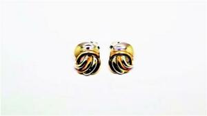 【貨物輸送無料】宝飾品・付属物 アーティジャーナーレドナイエローシルバーイヤリングboucles doreilles artigianale donna 223銀 argent jaune