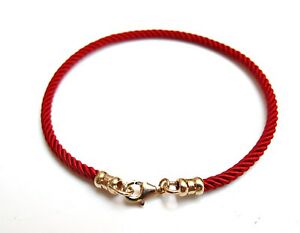 【送料無料】ジュエリー・アクセサリー カバラレッドシルクソリッドゴールドブレスレットブレスレットkabbalah red pure silk 14 k solid gold bracelet bracelet traditional authentic
