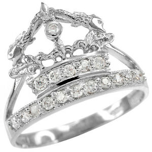 【送料無料】ジュエリー・アクセサリー クイーンホワイトキンセア±±コノラジルコーネクラウンリングreine 14k or blanc quinceaa ± epoque 15 aa ± os conora zircone bague en couronne