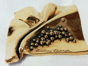 【送料無料】ジュエリー・アクセサリー シドニーキャロンパリオリジナルブローチoriginale broche sculpture signee sidney carron paris