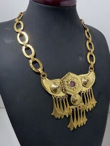 【送料無料】ジュエリー・アクセサリー ゾーイコステヴィンテージネックレスcollier vintage signe zoe coste