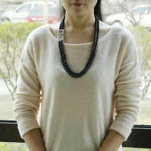 【送料無料】ジュエリー・アクセサリー ソティールランパールオブブラックカルチャーマッシブクラスジルコンcollier sautoir 2 rang perle de culture noir argent massive 925 class zircon tz9