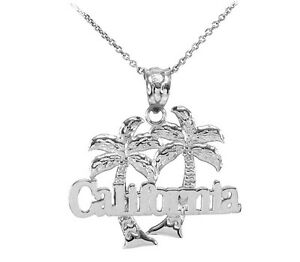 【送料無料】ジュエリー・アクセサリー ホワイトカリフォルニアパームネックレスblanc 14k or california palmier collier