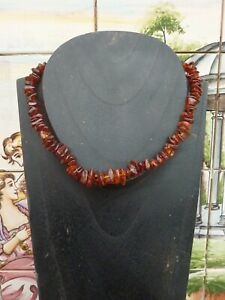 【送料無料】ジュエリー・アクセサリー アンバーネックレスtres beau et ancien collier pour femme en ambre