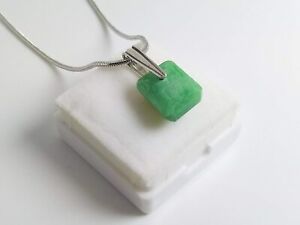 【送料無料】ジュエリー・アクセサリー エメラルドペンダントクリップチェーンemeraude 595 ct pendentif avec clip amp; chaine