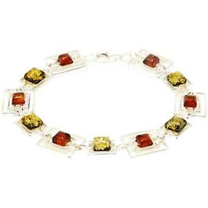 【送料無料】ジュエリー・アクセサリー オリビアコレクションシルバースターリングアンバーブレスレットthe olivia collection argent sterling deux couleur ambre bracelet