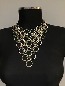 【送料無料】ジュエリー・アクセサリー コレットビジューヴィンテージイタリアネックレスcollier colletto bijou vintage handmade in italy 1960