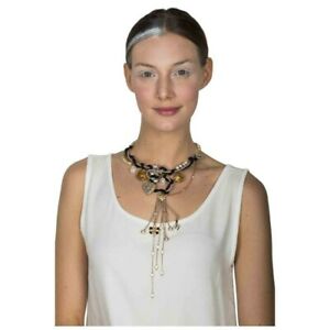 【送料無料】ジュエリー・アクセサリー コリアートルクネロエリサカヴァレッティcollier torque nero elisa cavaletti elp190505515
