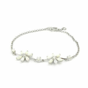 【送料無料】ジュエリー・アクセサリー リリーホワイトオパールシルバーブレスレットles tresors de lily [i2618] bracelet argent deesse opale blanc