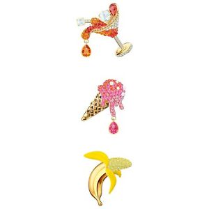 【送料無料】ジュエリー・アクセサリー スワロフスキーノーレグレットブローチアドルメントparure de broche swarovski no regrets