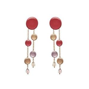 【送料無料】ジュエリー・アクセサリー オレッキーニロッソプレツィオソドナブロンゾマルチカラーorecchini rosso prezioso donna 19368wor bronzo multicolor