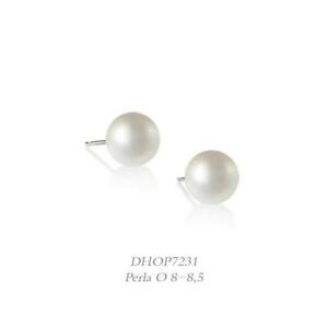 【送料無料】ジュエリー・アクセサリー モノオレッキーノドナオロドナオロビアンコビアンコペルラmono orecchino donna oro donna dhop7231 oro bianco bianco perla