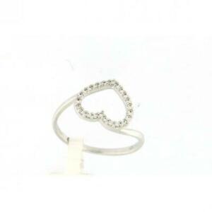 【送料無料】ジュエリー・アクセサリー ブランドドナリングホワイトゴールドジルコネanneau unbranded donna 68585914_0 or blanc zircone