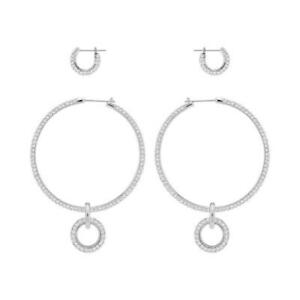 【送料無料】ジュエリー・アクセサリー スワロフスキードナシルバーcアルタリックboucles doreilles swarovski donna 5437971 alliage mactallique argent