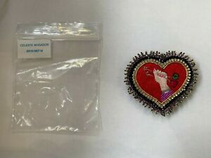 【送料無料】ジュエリー・アクセサリー セレステモガドールキューピッドサイズサイズbroche celeste mogador cupidon br16 m07 taille m dimension 7,5 x 7 cm