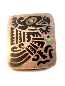 【送料無料】ジュエリー・アクセサリー メキシコタクスコシルバースターリングアステカブローチバイアリアカmexicain taxco argent sterling azteque broche par harriaca 40,287円