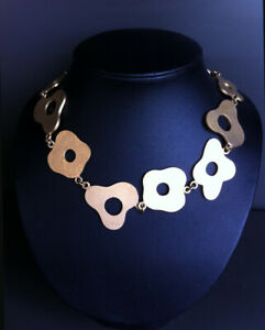 【送料無料】ジュエリー・アクセサリー シックコリアーデザインフランスヴィンテージビッシュドベレパリtres chic collier design signe biche de bere paris made in france vintage