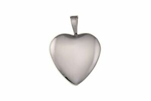 【送料無料】ジュエリー・アクセサリー ゴールドホワイトユニメダリオンハート9ct or blanc 16mm uni medaillon coeur