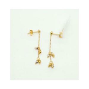【送料無料】ジュエリー・アクセサリー ブランドドナゴールドイエローゴールドイヤリングboucles doreilles unbranded donna or587717 or or jaune
