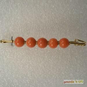 【送料無料】ジュエリー・アクセサリー レッドコーラルaiguille avec corail rouge or jaune 18kt gr 29 10011