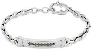 【送料無料】ジュエリー・アクセサリー ブラッチャレコメトウッヒウアッチャイオアッチャイオスピネッロbracciale comete uomo ubr 967 acciaio acciaio spinello