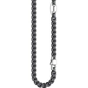 【送料無料】ジュエリー・アクセサリー コラーナザンカンウオモアルジェントネロcollana zancan uomo exc615_0 argento nero