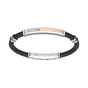 【送料無料】ジュエリー・アクセサリー ブラッチャーレザンカンウオモアルジェントマルチカラーbracciale zancan uomo exb977rn argento multicolor