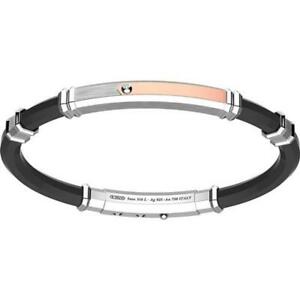 【送料無料】ジュエリー・アクセサリー ブラッチャーレザンカンウオモアルジェントマルチカラーbracciale zancan uomo exb977rn_0 argento multicolor