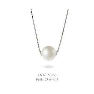 【送料無料】ジュエリー・アクセサリー コラーナドナオロドナオロビアンコビアンコペルラcollana donna oro donna dhpp7268 oro bianco bianco perla