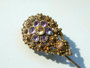 【送料無料】ジュエリー・アクセサリー ベルプチブロッシュエピングルアンシエンヌct belle petite broche epingle ancienne debut xixeme en or 18k 750 pc belier