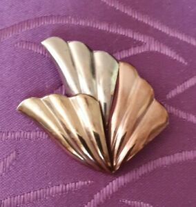 【送料無料】ジュエリー・アクセサリー ビッグゴールデントリコロールトップブローチgrande dore tricolor broche top