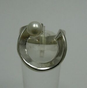 【送料無料】ジュエリー・アクセサリー バゲアージェントマッシフパーレサイズエンプレスbague argent massif 925 6mm perle taille 45 64 r001232 empress