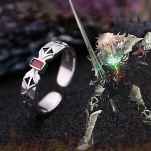 【送料無料】ジュエリー・アクセサリー フェイトアポクリファジークフリートリングシルバージルコンコスデコレートサイズfate apocrypha siegfried ring 925 silver zircon cos gift decorate size 789