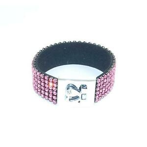 【送料無料】ジュエリー・アクセサリー ローズカフブレスレットウィズストラスバイザオリビアコレクションrose manchette bracelet avec strass par the olivia collection