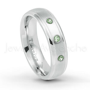 【送料無料】ジュエリー・アクセサリー リングアレクサンドルクラシックドームチタンリングjuin naissance bague 015ctw alexandrite 3stone classique dome titane bague 6mm 64,980円