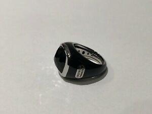 【送料無料】ジュエリー・アクセサリー アニロリングアネロオロテックフィレンツェアセロオニックスエスマルテタラanillo ring anello orotech firenze acero, onix amp; esmalte talla 14