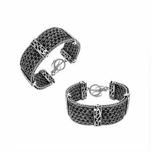 【送料無料】ジュエリー・アクセサリー シルバースターリングブレスレットウィズユニシルバーargent sterling bracelet avec uni argent ab1126s191cm