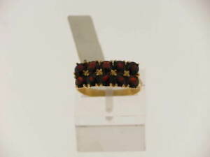 【送料無料】ジュエリー・アクセサリー オロジャッロエグラナタヌオーヴォミスラanello in stile in oro giallo e granata nuovo misura 14