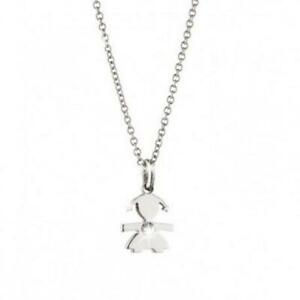 【送料無料】ジュエリー・アクセサリー コラーナルベバcドナオロビアンコオロビアンコcollana le bebac donna lbb334_0 oro bianco oro bianco