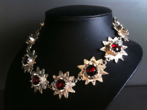 【送料無料】ジュエリー・アクセサリー シャルマンコリアーフランスヴィンテージアルジャンテベレパリベッシュcharmant collier signe biche de bere paris made in france vintage argente