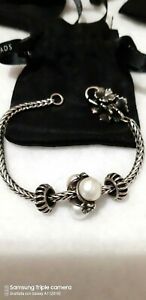 【送料無料】ジュエリー・アクセサリー トロールビーズブシアレトリプラペルラビーズキウスラゲルソミノtrollbeads bracciale tripla perla beads chiusura gelsomino