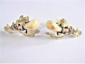 【貨物輸送無料】宝飾品・付属品 ゴールドイヤリンググランデルboucles doreilles or 585 avec grandel, 4,85 g