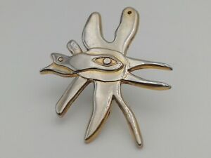 【貨物輸送無料】宝飾品・付属品 アーティストジュエリーアファーズパリヴィンテージブローチbijoux dartiste afers paris sculpturale broche vintage