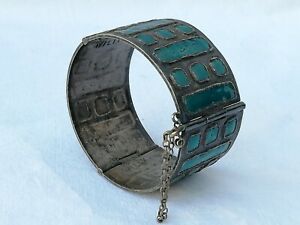 【送料無料】ジュエリー・アクセサリー アーティストジュエルブレスレットマンシェットサーカウィリーbijou dartiste bracelet manchette vers 1970 signe willy