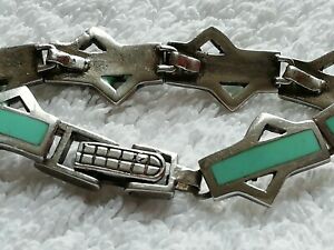 【貨物輸送無料】宝飾品・付属品 グルメブレスレットアールデコエジプトパンチancien bracelet gourmette art deco poincon probablement egyptien